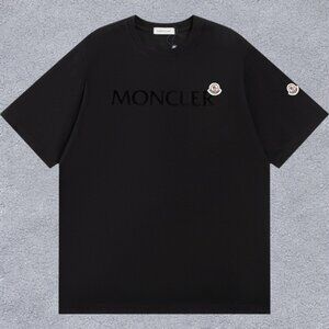 Moncler Men's Black Short Sleeve T-Shirt